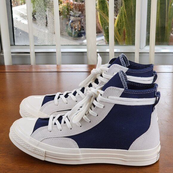 Converse Chuck 70 Hi "Final Club" 168604C Obsidian / Egret Size 8.5 Men's - Picture 5 of 11